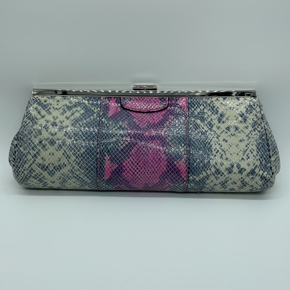 Banana Republic Clutch Snake NWOT